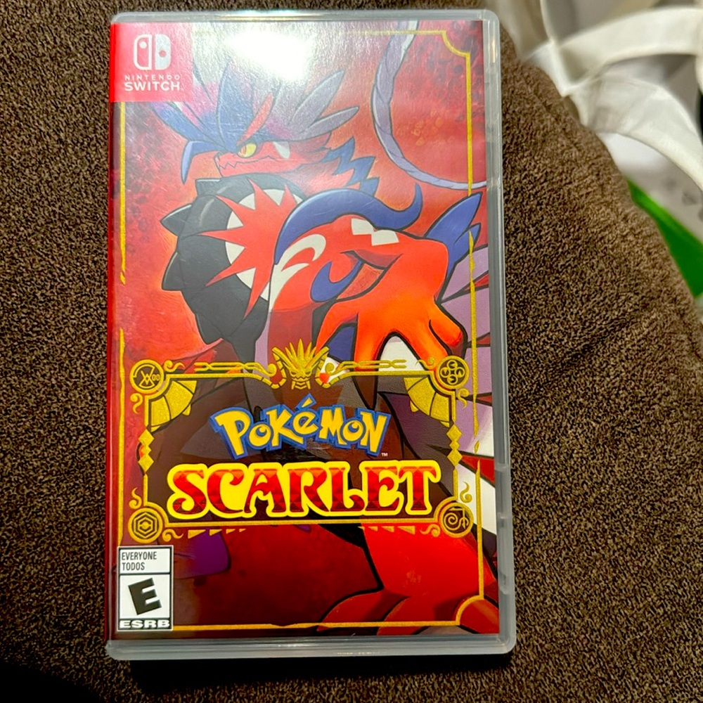 Pokemon Scarlet Nintendo switch game
